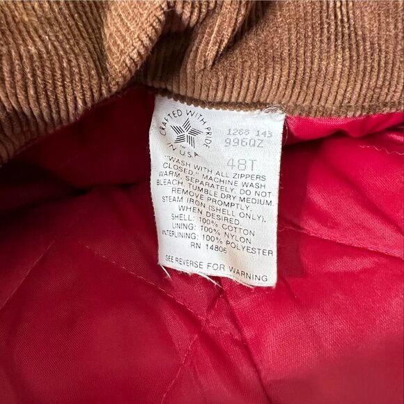 VTG Carhartt Quilt Lined 1989 Coveralls 48T - Picture 11 of 11